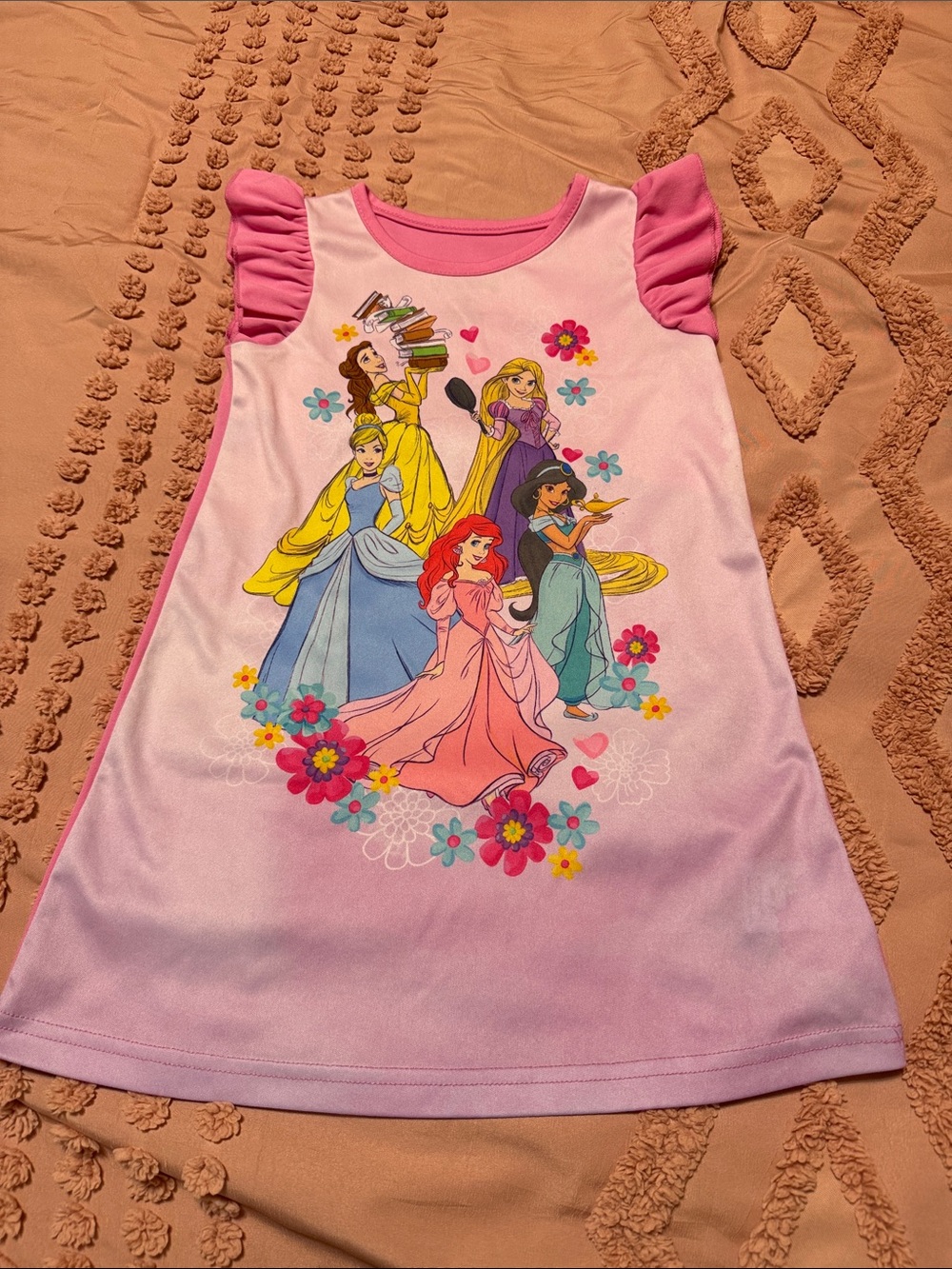 Disney Pink and Lavender Princess Sleepwear Nightgown - Picture 1 of 4